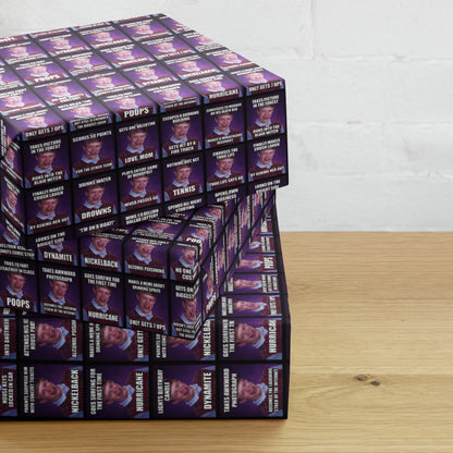 Bad Luck Brian Many Memes Wrapping Paper Sheets